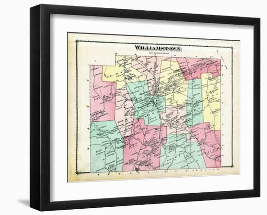 1877, Williamstown, Vermont, United States-null-Framed Giclee Print