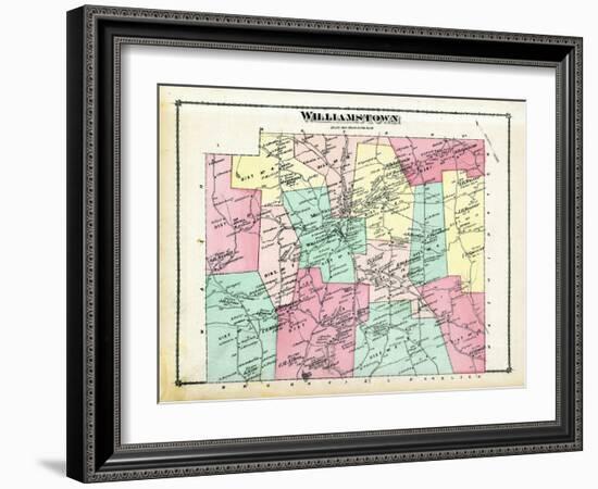 1877, Williamstown, Vermont, United States-null-Framed Giclee Print