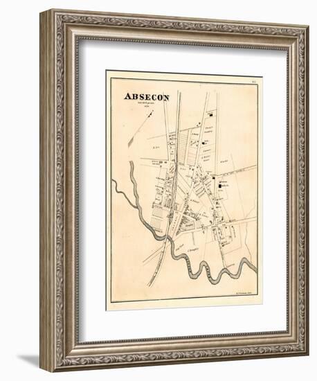 1878, Absecon, New Jersey, United States-null-Framed Giclee Print