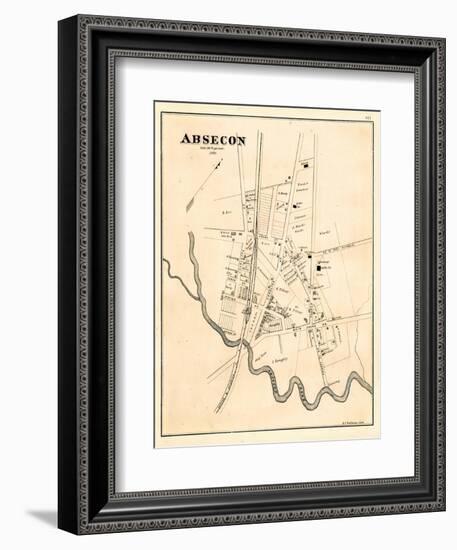 1878, Absecon, New Jersey, United States-null-Framed Giclee Print