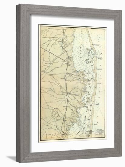 1878, Beach Haven, New Jersey, United States-null-Framed Giclee Print