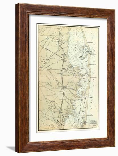 1878, Beach Haven, New Jersey, United States-null-Framed Giclee Print
