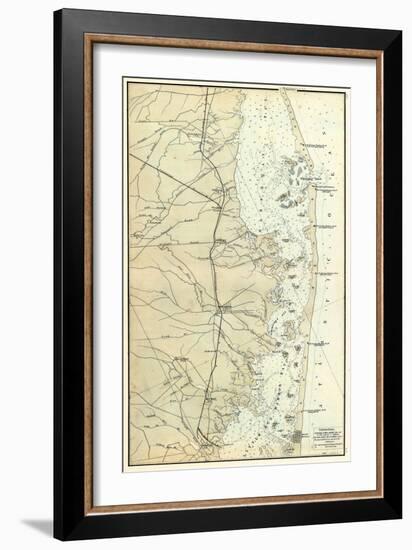 1878, Beach Haven, New Jersey, United States-null-Framed Giclee Print