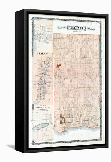 1878, Cramahe Township, Orono, Burnley Village, Canada-null-Framed Premier Image Canvas