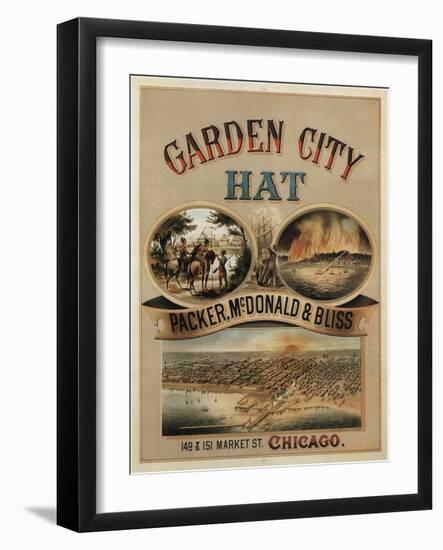 1878 Garden City Hat-null-Framed Giclee Print
