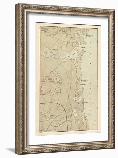 1878, Great Egg Harbor, New Jersey, United States-null-Framed Giclee Print