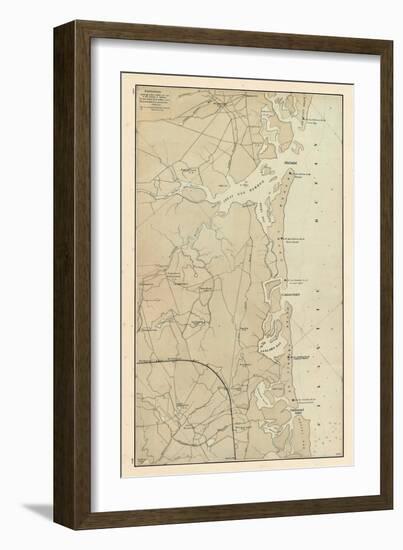 1878, Great Egg Harbor, New Jersey, United States-null-Framed Giclee Print