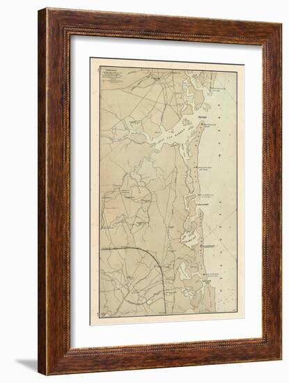 1878, Great Egg Harbor, New Jersey, United States-null-Framed Giclee Print