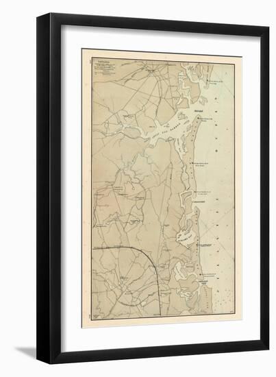 1878, Great Egg Harbor, New Jersey, United States-null-Framed Giclee Print