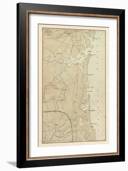 1878, Great Egg Harbor, New Jersey, United States-null-Framed Giclee Print