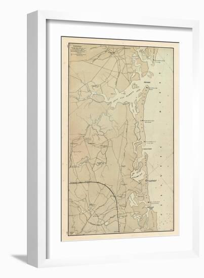 1878, Great Egg Harbor, New Jersey, United States-null-Framed Giclee Print