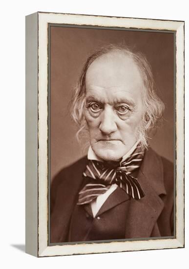 1878 Sir Richard Owen Photograph Portrait-Paul Stewart-Framed Premier Image Canvas