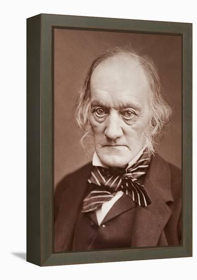 1878 Sir Richard Owen Photograph Portrait-Paul Stewart-Framed Premier Image Canvas