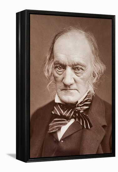 1878 Sir Richard Owen Photograph Portrait-Paul Stewart-Framed Premier Image Canvas