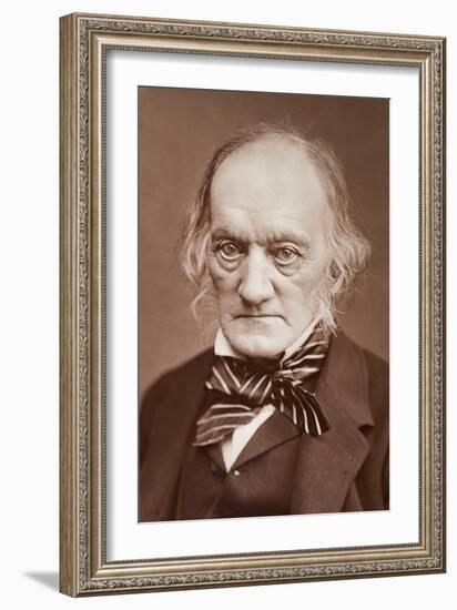 1878 Sir Richard Owen Photograph Portrait-Paul Stewart-Framed Photographic Print