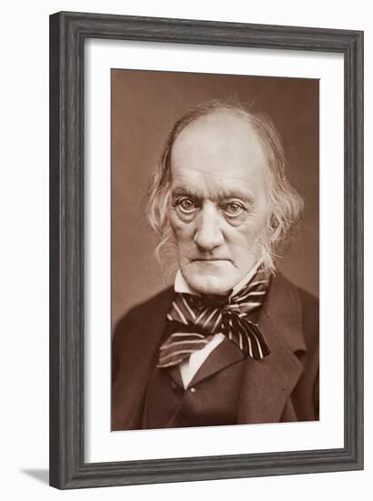 1878 Sir Richard Owen Photograph Portrait-Paul Stewart-Framed Photographic Print