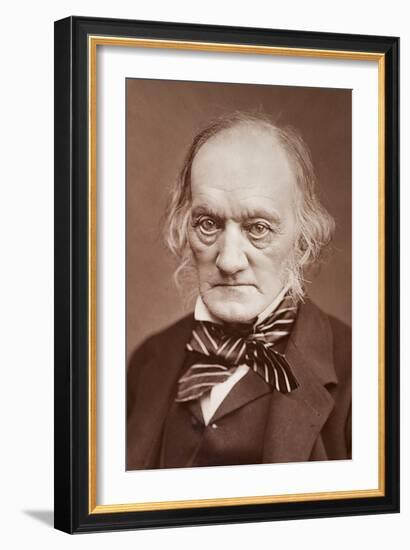 1878 Sir Richard Owen Photograph Portrait-Paul Stewart-Framed Photographic Print