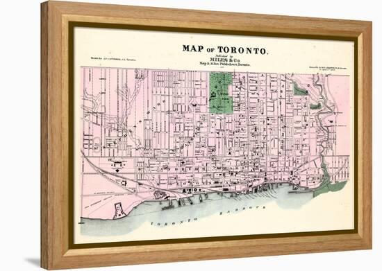 1878, Toronto, Canada-null-Framed Premier Image Canvas