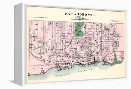 1878, Toronto, Canada-null-Framed Premier Image Canvas