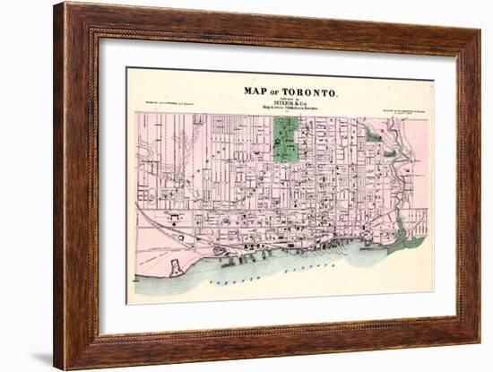 1878, Toronto, Canada-null-Framed Giclee Print