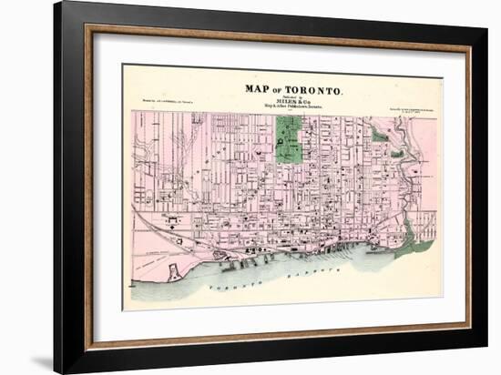 1878, Toronto, Canada-null-Framed Giclee Print