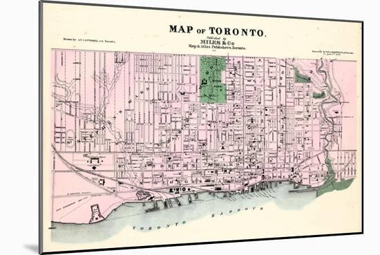 1878, Toronto, Canada-null-Mounted Giclee Print