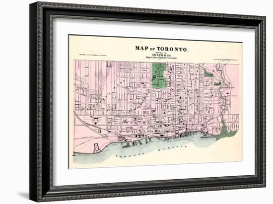 1878, Toronto, Canada-null-Framed Giclee Print