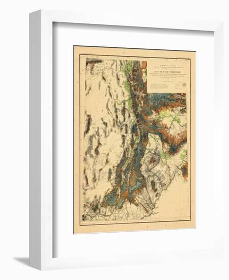 1878, Utah-null-Framed Giclee Print