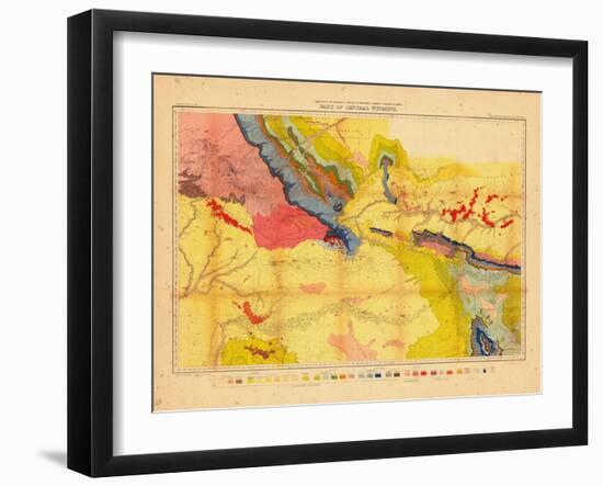 1878, Wyoming-null-Framed Giclee Print