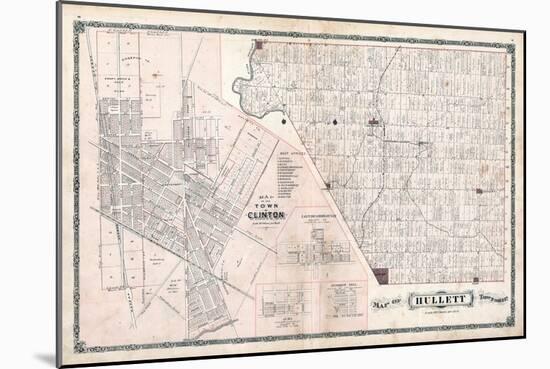 1879, Hullett Township, Clinton Town, Londesborough, Alma, Summer Hill, Canada-null-Mounted Giclee Print