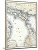 1879, Ontario - Counties - Bruce, Algoma District and Manitoulin Island, Canada-null-Mounted Giclee Print