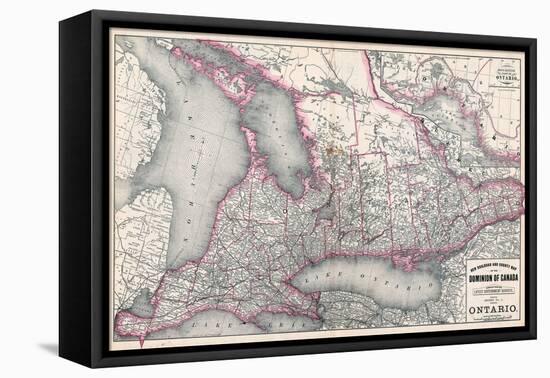 1879, Ontario Province, Canada-null-Framed Premier Image Canvas