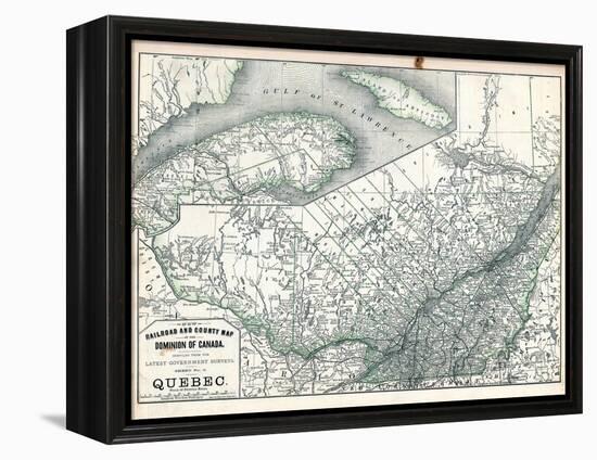 1879, Quebec Province, Canada-null-Framed Premier Image Canvas