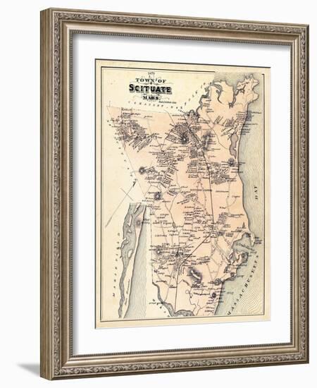 1879, Scituate Town, Massachusetts, United States-null-Framed Giclee Print