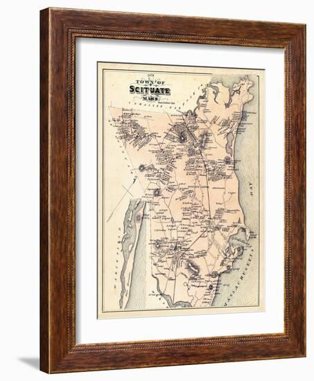 1879, Scituate Town, Massachusetts, United States-null-Framed Giclee Print