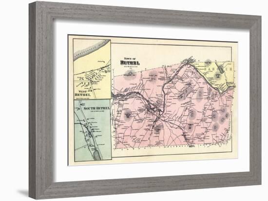 1880, Bethel Town, Bethel West, Bethel South, Maine, United States-null-Framed Giclee Print