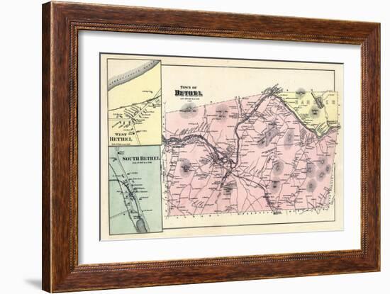 1880, Bethel Town, Bethel West, Bethel South, Maine, United States-null-Framed Giclee Print