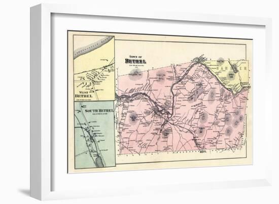1880, Bethel Town, Bethel West, Bethel South, Maine, United States-null-Framed Giclee Print