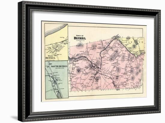 1880, Bethel Town, Bethel West, Bethel South, Maine, United States-null-Framed Giclee Print