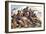 1880, Boers of the Transvaal Fighting at Majuba Hill During the First Boer War-Pat Nicolle-Framed Giclee Print