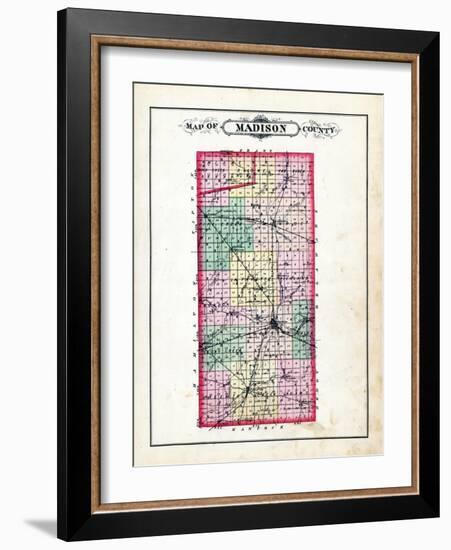 1880, Madison County, Indiana, United States-null-Framed Giclee Print