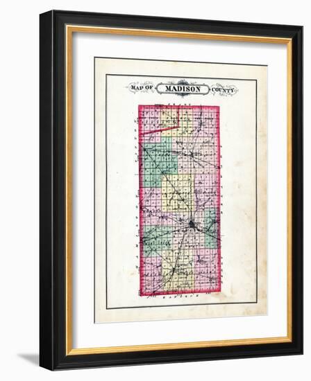 1880, Madison County, Indiana, United States-null-Framed Giclee Print