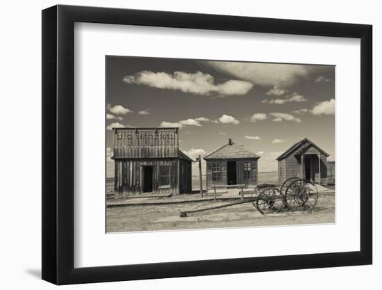 1880 Town, Pioneer Village, Stamford, South Dakota, USA-Walter Bibikow-Framed Photographic Print