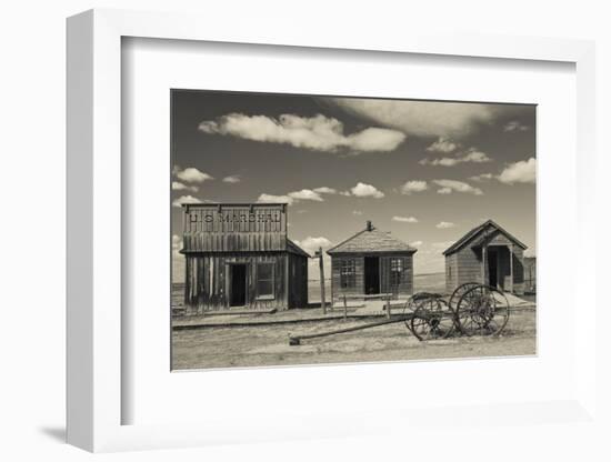 1880 Town, Pioneer Village, Stamford, South Dakota, USA-Walter Bibikow-Framed Photographic Print