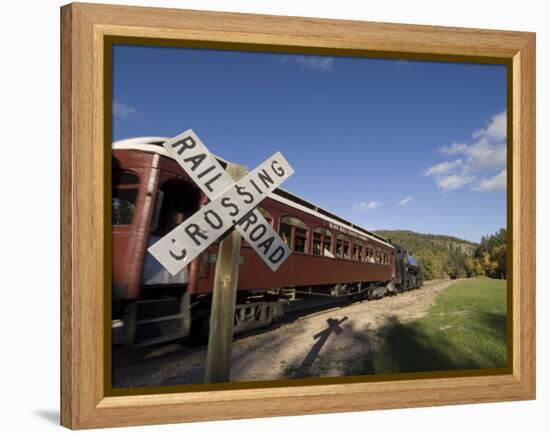 1880 Train, Hill City, Black Hills, South Dakota, United States of America, North America-Pitamitz Sergio-Framed Premier Image Canvas