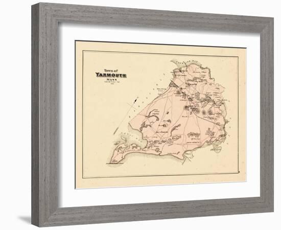 1880, Yarmouth Town, Massachusetts, United States-null-Framed Giclee Print