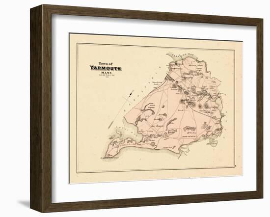 1880, Yarmouth Town, Massachusetts, United States-null-Framed Giclee Print