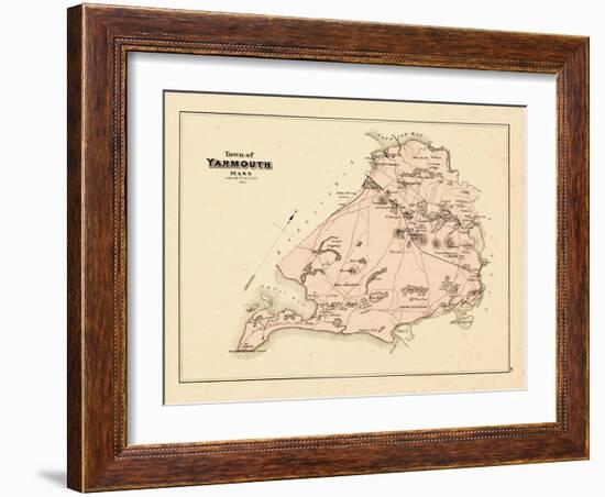 1880, Yarmouth Town, Massachusetts, United States-null-Framed Giclee Print