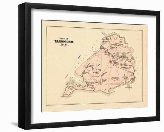 1880, Yarmouth Town, Massachusetts, United States-null-Framed Giclee Print