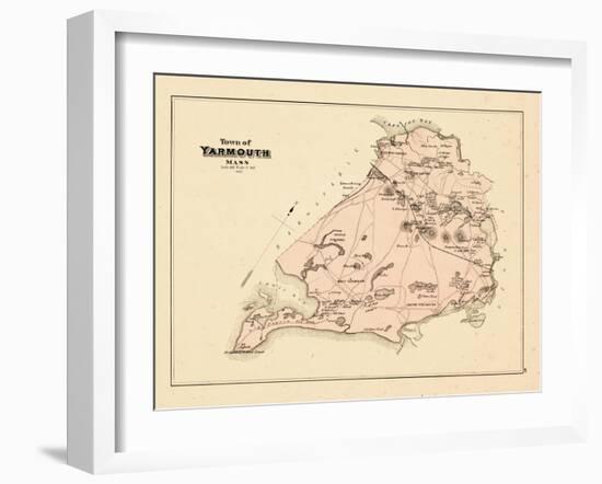 1880, Yarmouth Town, Massachusetts, United States-null-Framed Giclee Print